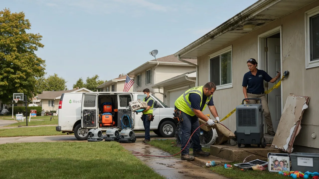 Water Damage Restoration in Braddock, ND near me